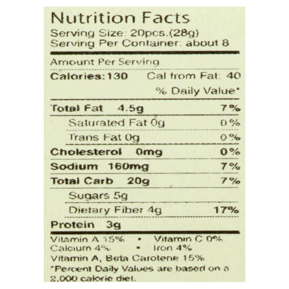 slide 3 of 10, Sunrise Natural Foods Green Bean Snax 8 oz, 8 oz