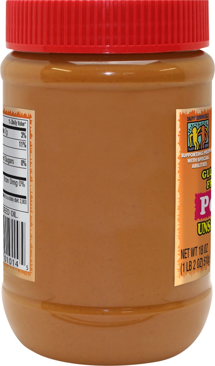 slide 10 of 11, Teddie Regular Peanut Butter Smooth No Salt No Sugar Added, 18 oz