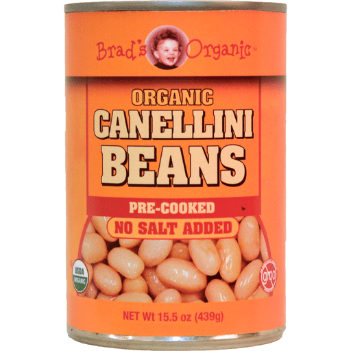 slide 1 of 1, Brad's Organic Cannellini Beans, 15.5 oz