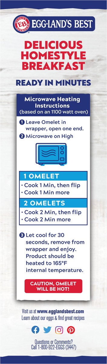slide 4 of 10, Eggland's Best Meat Lover Omelet 7.8 Ounces, 7.8 oz