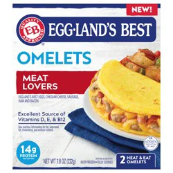 Eggland's Best Frozen Meat Lovers Omelet 2 ct (7.8 oz)