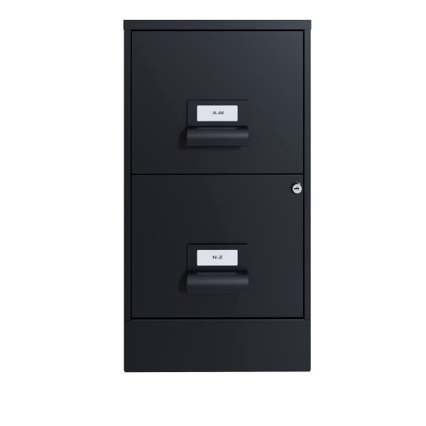 slide 3 of 5, Realspace 18 in 2-Drawer Metal Vertical File Cabinet - Black, 1 ct