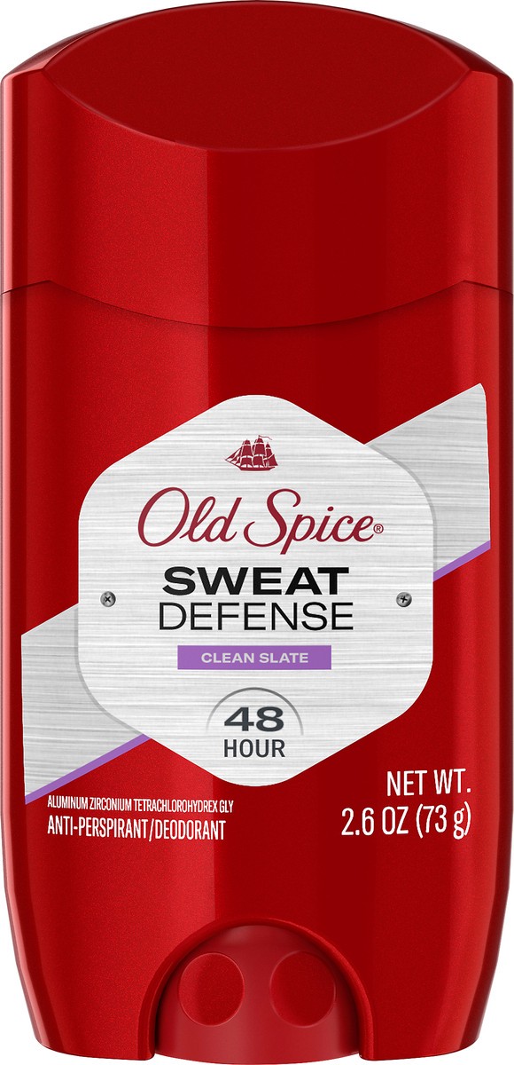 slide 7 of 7, Old Spice Sweat Defense Clean Slate Anti-Perspirant/Deodorant 2.6 oz, 2.6 oz