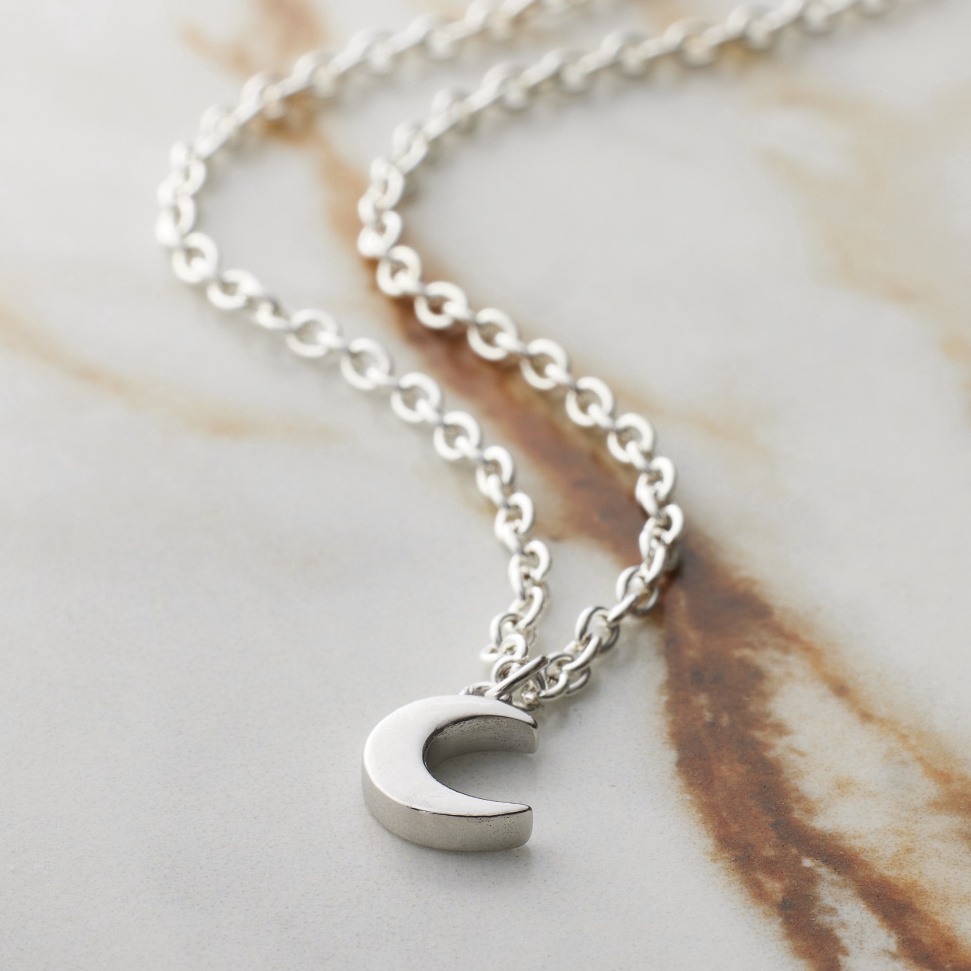 slide 7 of 7, Sterling Silver Moon Icon Charm By Bead Landing, 0.39 in x 0.29 in x 0.09 in