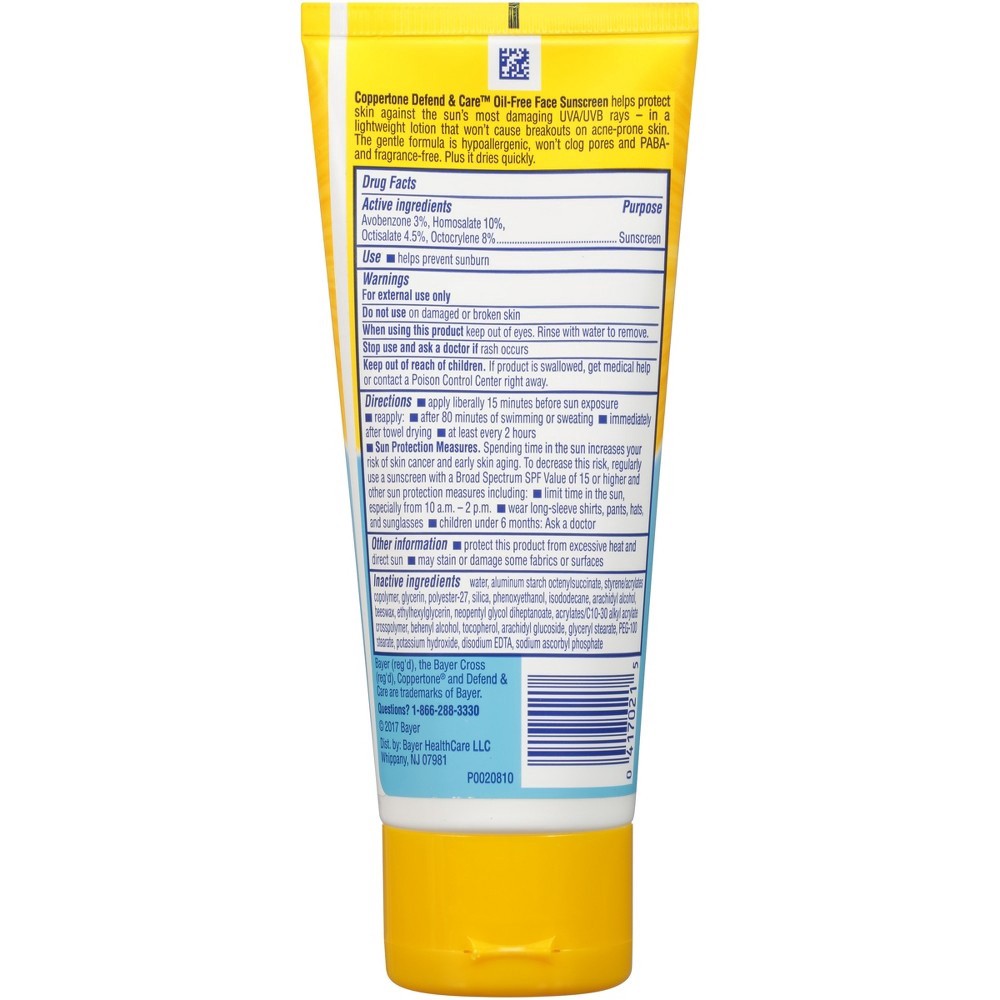 slide 2 of 2, Coppertone Sunscreen Lotion 3 oz, 3 oz