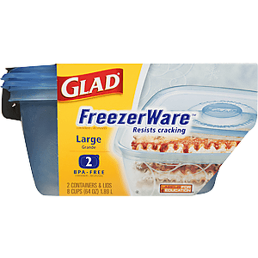 slide 3 of 9, Glad Designer Series Medium Rectangle Food Storage Containers, 24 oz