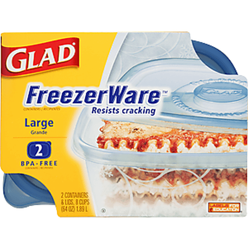 slide 8 of 9, Glad Designer Series Medium Rectangle Food Storage Containers, 24 oz