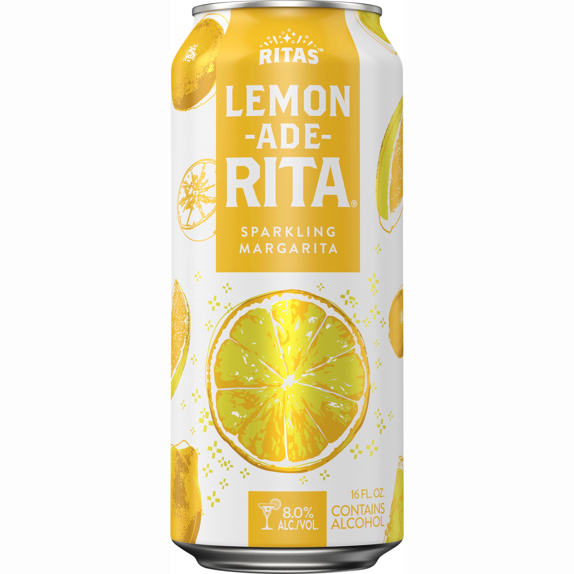 slide 2 of 2, Ritas Lemon-ade-Rita Ritas™ Lemon-Ade-Rita Malt Beverage, 4 Pack 16 fl. oz. Cans, 16 fl oz