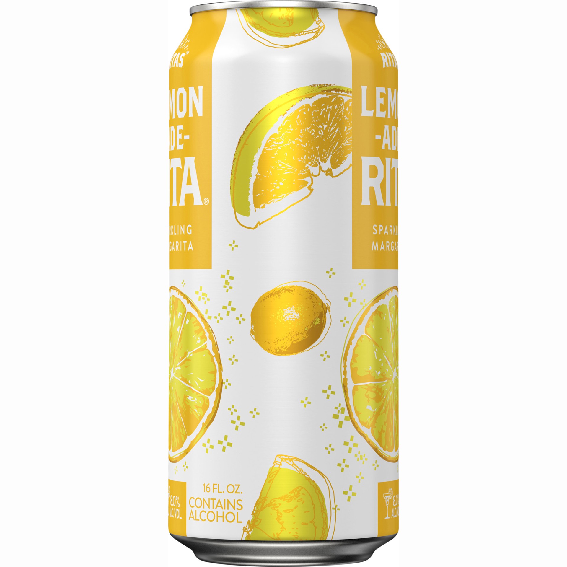 slide 1 of 2, Ritas Lemon-ade-Rita Ritas™ Lemon-Ade-Rita Malt Beverage, 4 Pack 16 fl. oz. Cans, 16 fl oz