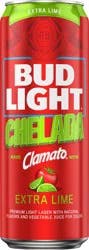 Bud Light Extra Lime Chelada With Clamato 25 fl oz