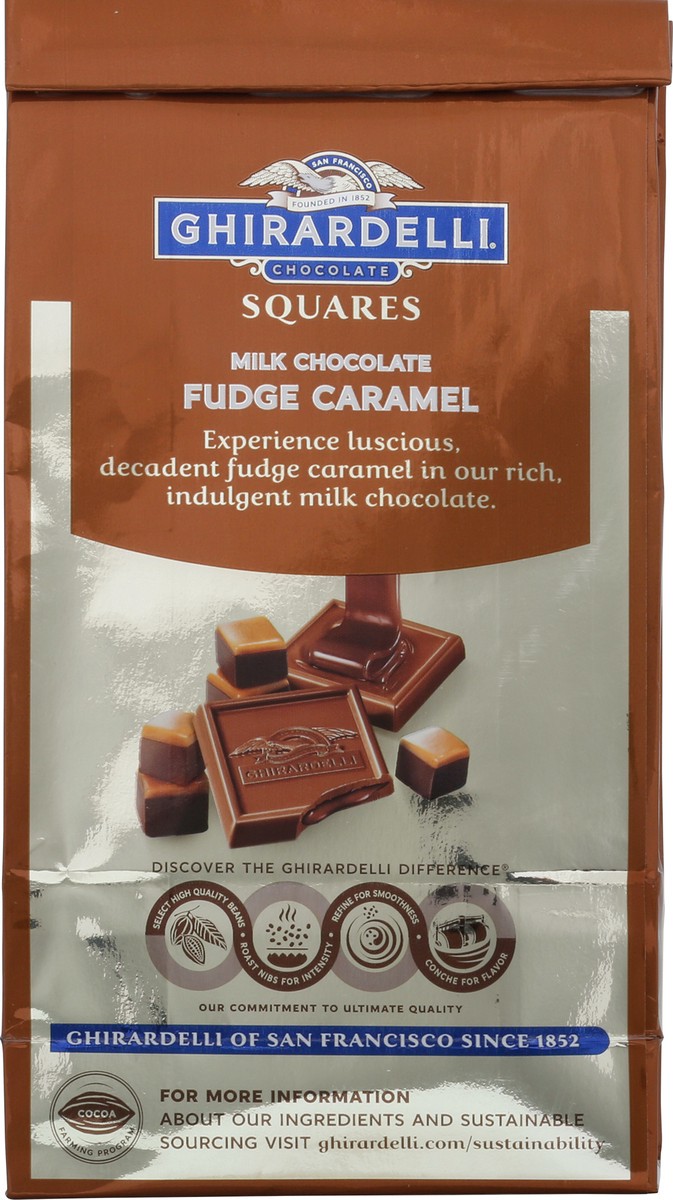 slide 5 of 9, Ghirardelli Fudge Caramel Milk Chocolate Squares 5.3 oz, 5.3 oz