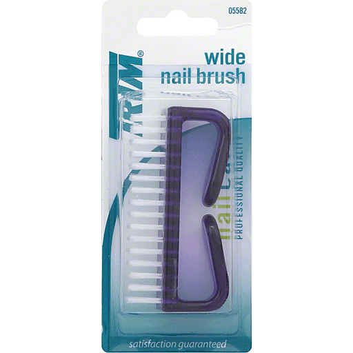 slide 1 of 1, Trim Nail Brush, Wide, 1 ct