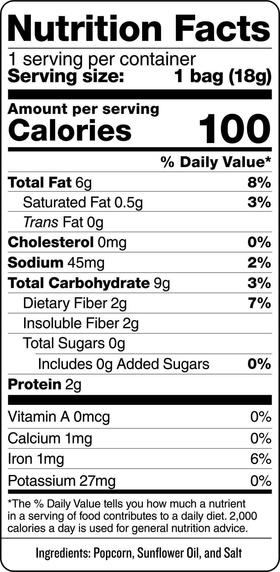 slide 2 of 2, SkinnyPop Popcorn 28 ea, 18.2 oz