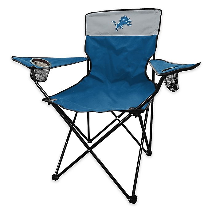 slide 1 of 1, NFL Detroit Lions Legacy Folding Chair, 1 ct