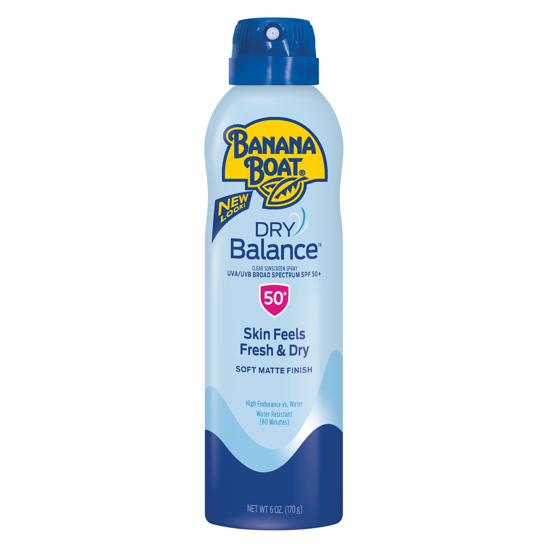 slide 1 of 2, Banana Boat Dry Balance Clear UltraMist Sunscreen SPF 50+ 6 Ounces, 1 ct