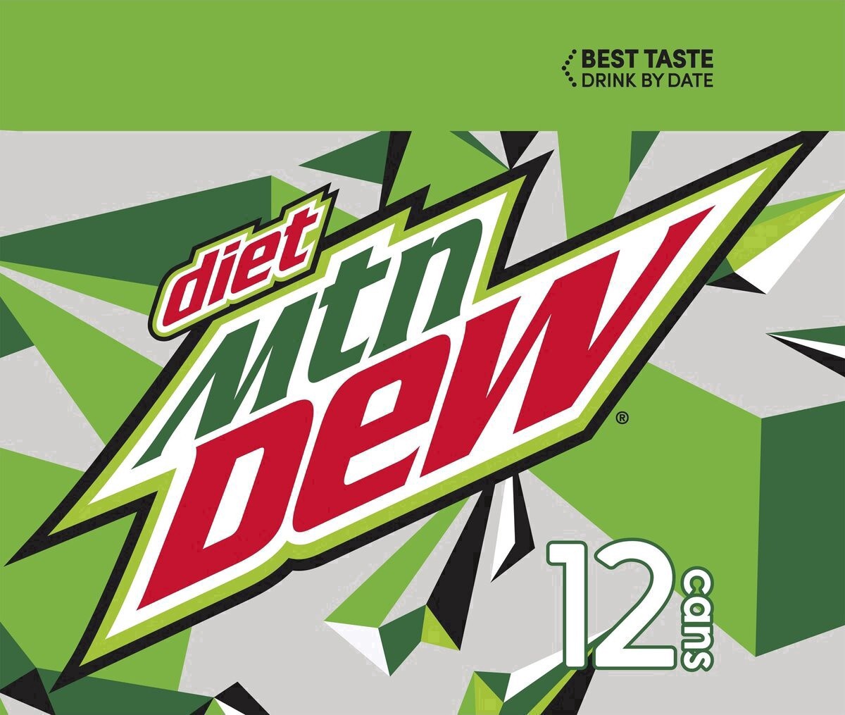 slide 24 of 26, Diet Mountain Dew Zero Sugar Soda Cans, 12 ct; 12 oz