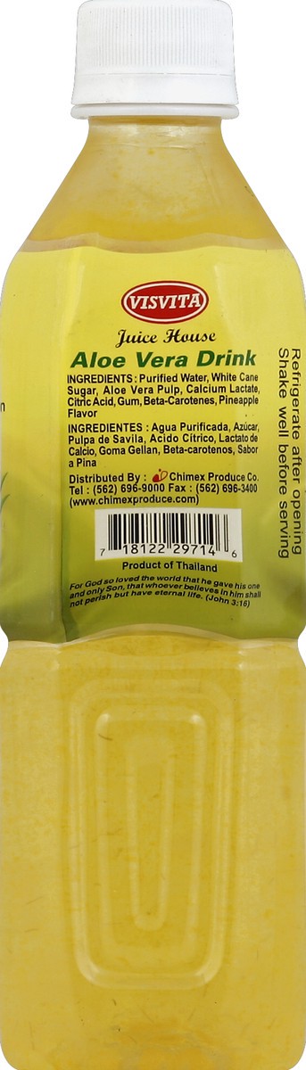 slide 4 of 5, Visvita Aloe Vera Drink 16.9 oz, 16.9 fl oz