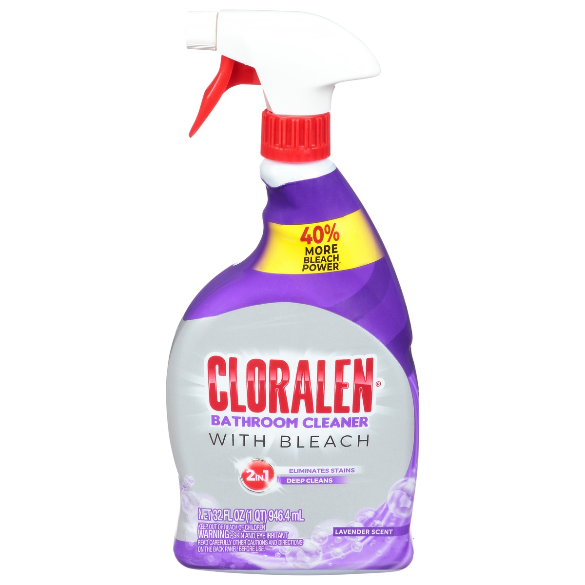Cloralen Lavender Bathroom Cleaner with Bleach 32 oz Shipt