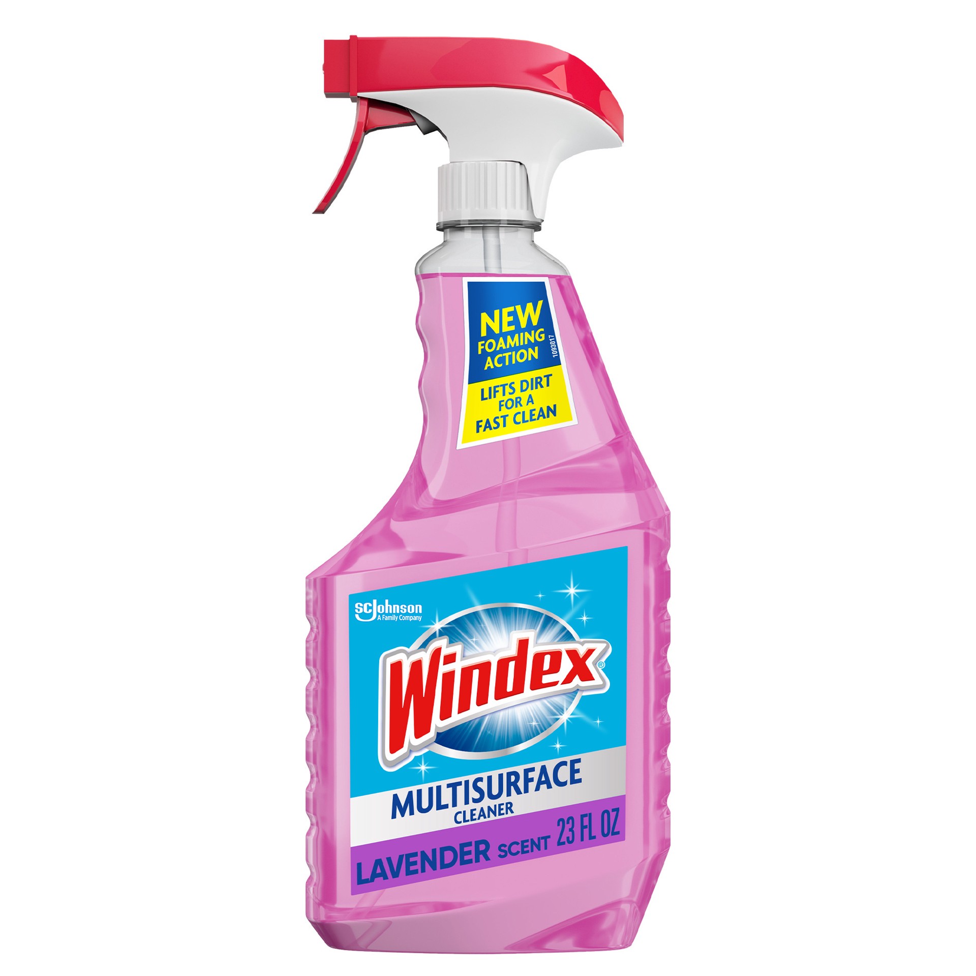 slide 4 of 5, Windex Multi-Surface Cleaner, Lavender Scent, Spray Bottle, 23 fl oz, 23 fl oz