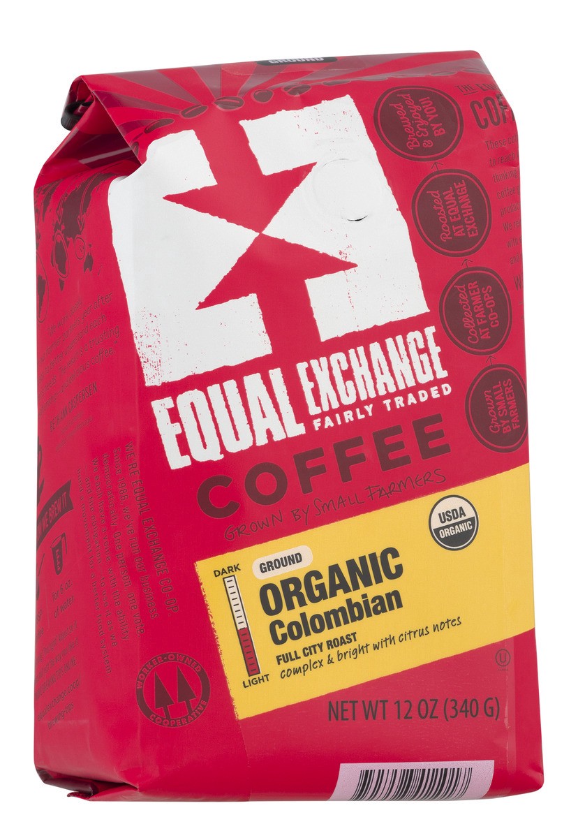 slide 3 of 9, Equal Exchange Organic Colombian Coffee - 12 oz, 12 oz