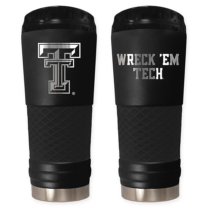 slide 1 of 1, NCAA Texas Tech University Powder Coated Stealth Draft Tumbler, 24 oz