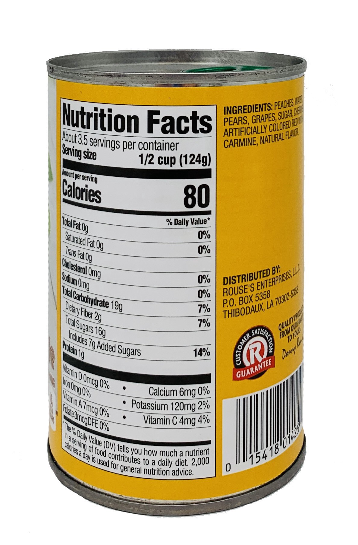 slide 2 of 2, Rouses Markets Extra Cherry Mixed Fruit in Lite Syrup 15 oz, 15 oz