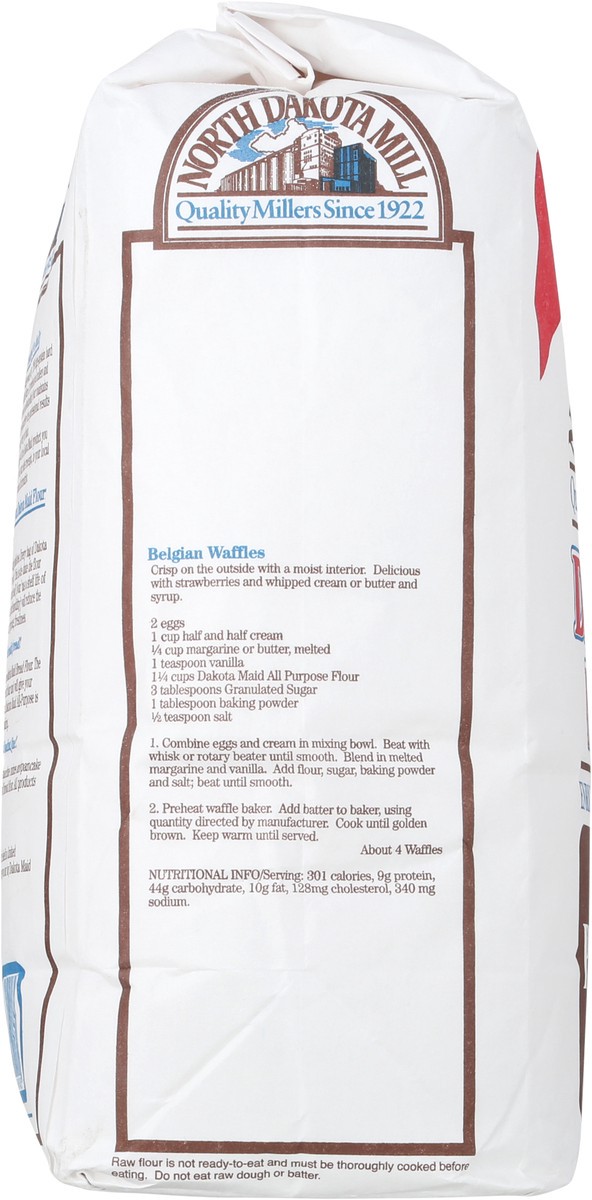 slide 2 of 9, North Dakota Mill Dakota Maid All Purpose Flour, 10 lb