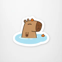 Capybara Sticker