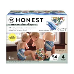 Honest Clean Conscious Diapers Size 4 (22-37 lb)