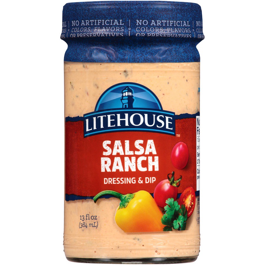 slide 1 of 6, Litehouse Ranch Dressing, 13 fl oz