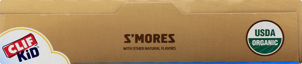 slide 3 of 10, CLIF Kid Zbar Organic S'Mores Baked Whole Grain Energy Snack Bars, 7.62 oz