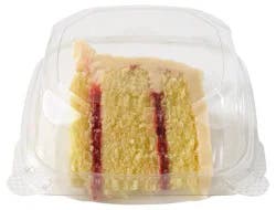 Private Selection Cream Cheese Raspberry Cake Slice
