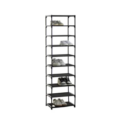 Rh 10 Tier Black Storage Rack