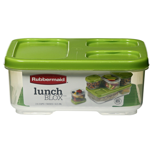 slide 1 of 10, Rubbermaid LunchBlox Sandwich Container, 1 ct