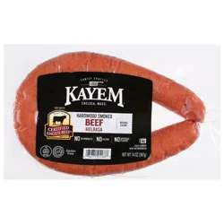 Kayem Hardwood Smoked Beef Kielbasa 14 oz