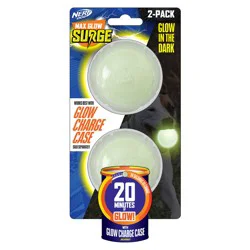 Nerf Dog Glow Ball Dog Toy - 2 Pack
