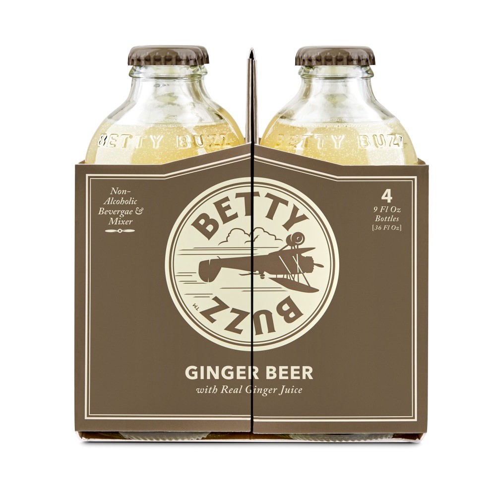 slide 2 of 3, Betty Buzz Ginger Beer Cocktail Mixer, 9 fl oz
