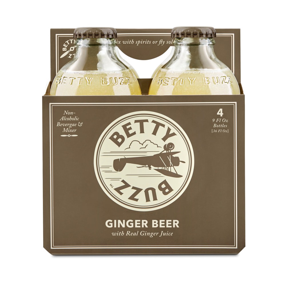 slide 1 of 3, Betty Buzz Ginger Beer Cocktail Mixer, 9 fl oz