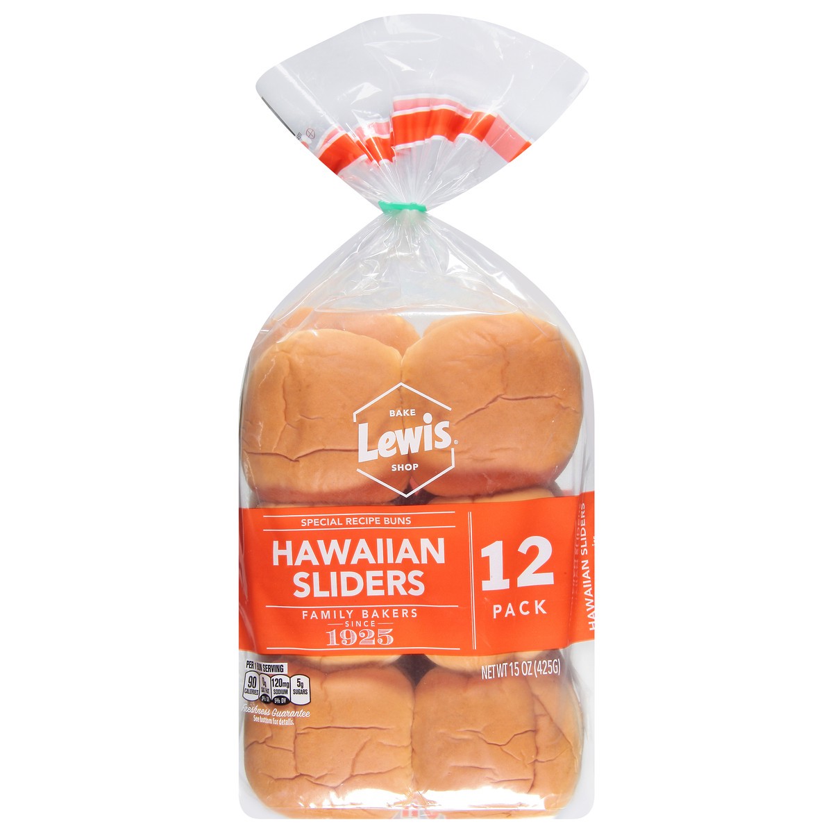 slide 1 of 9, Lewis Bakeries Hawaiian Sliders Buns 12 ea, 15 oz
