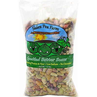 slide 1 of 1, Sides Pea Farm Speckled Butter Beans, 1.5 lb