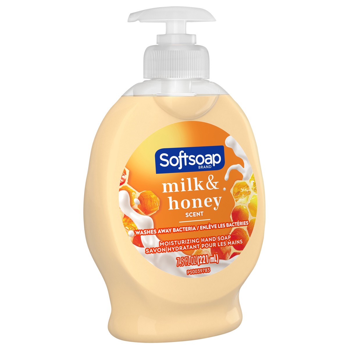 slide 7 of 8, Softsoap Liquid Hand Soap Pump, Milk & Golden Honey - 7.5 Fluid Ounce, 7.5 fl oz
