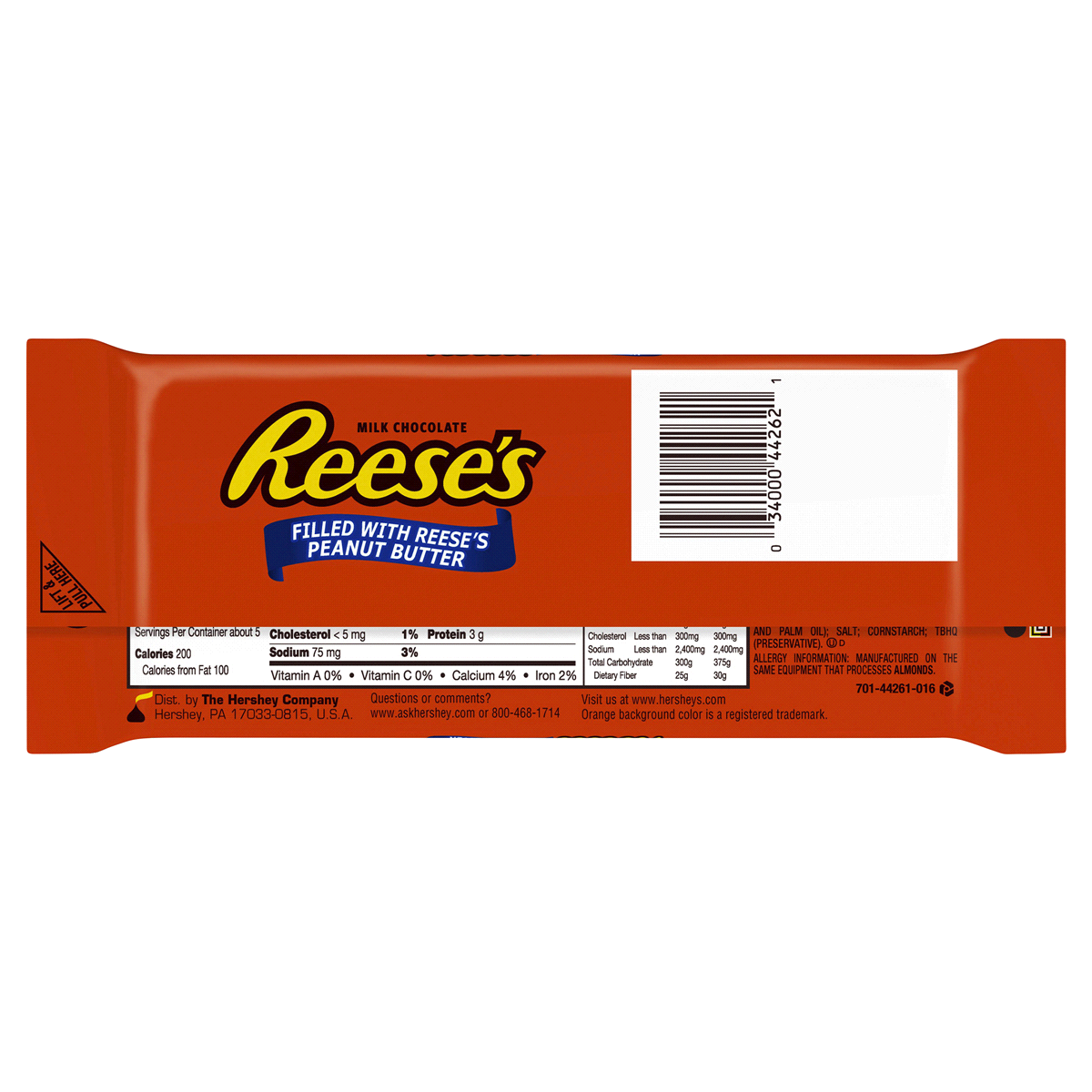 slide 2 of 2, Reese's Giant Chocolate and Peanut Butter Bar, 6.5 oz