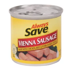 Always Save Vienna Sausage