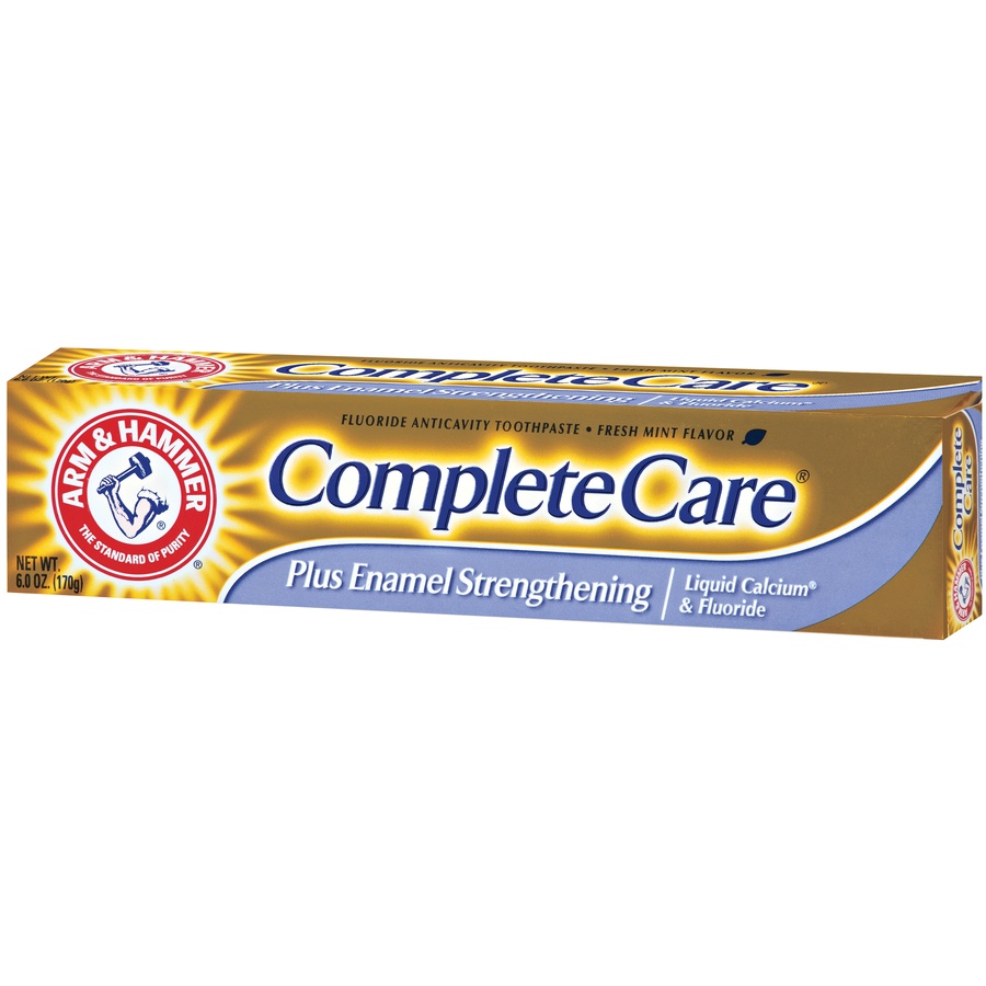 slide 3 of 3, ARM & HAMMER Complete Care Toothpaste, 6 oz