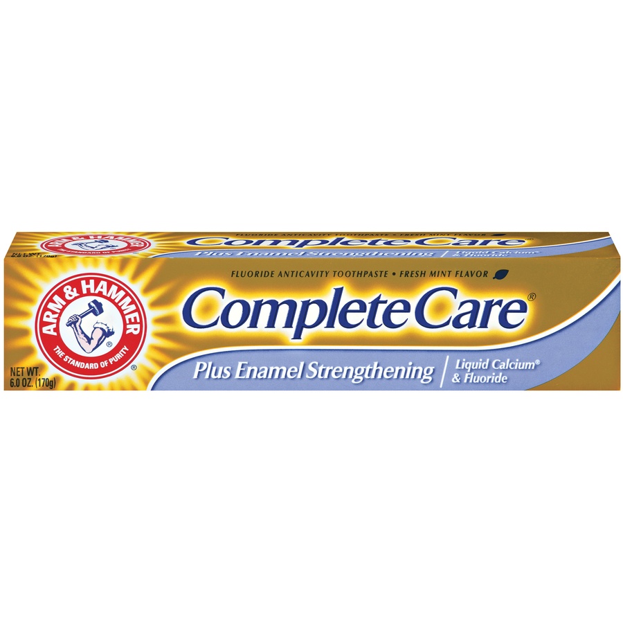 slide 1 of 3, ARM & HAMMER Complete Care Toothpaste, 6 oz