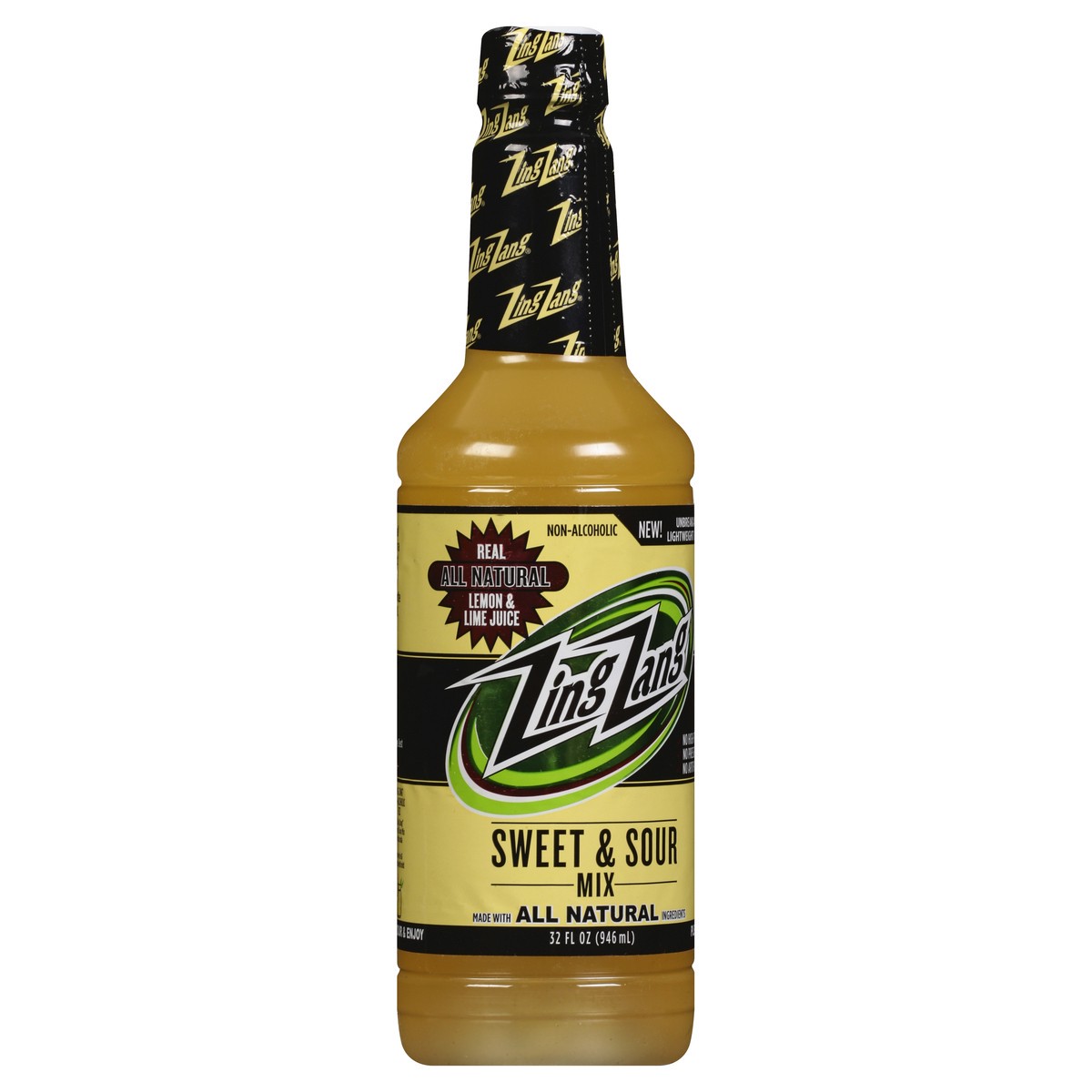 slide 8 of 13, Zing Zang Amazing Sweet and Sour Mix, Non-Alcoholic Cocktail Mixer, 32 Fl Oz Bottle, 32 fl oz