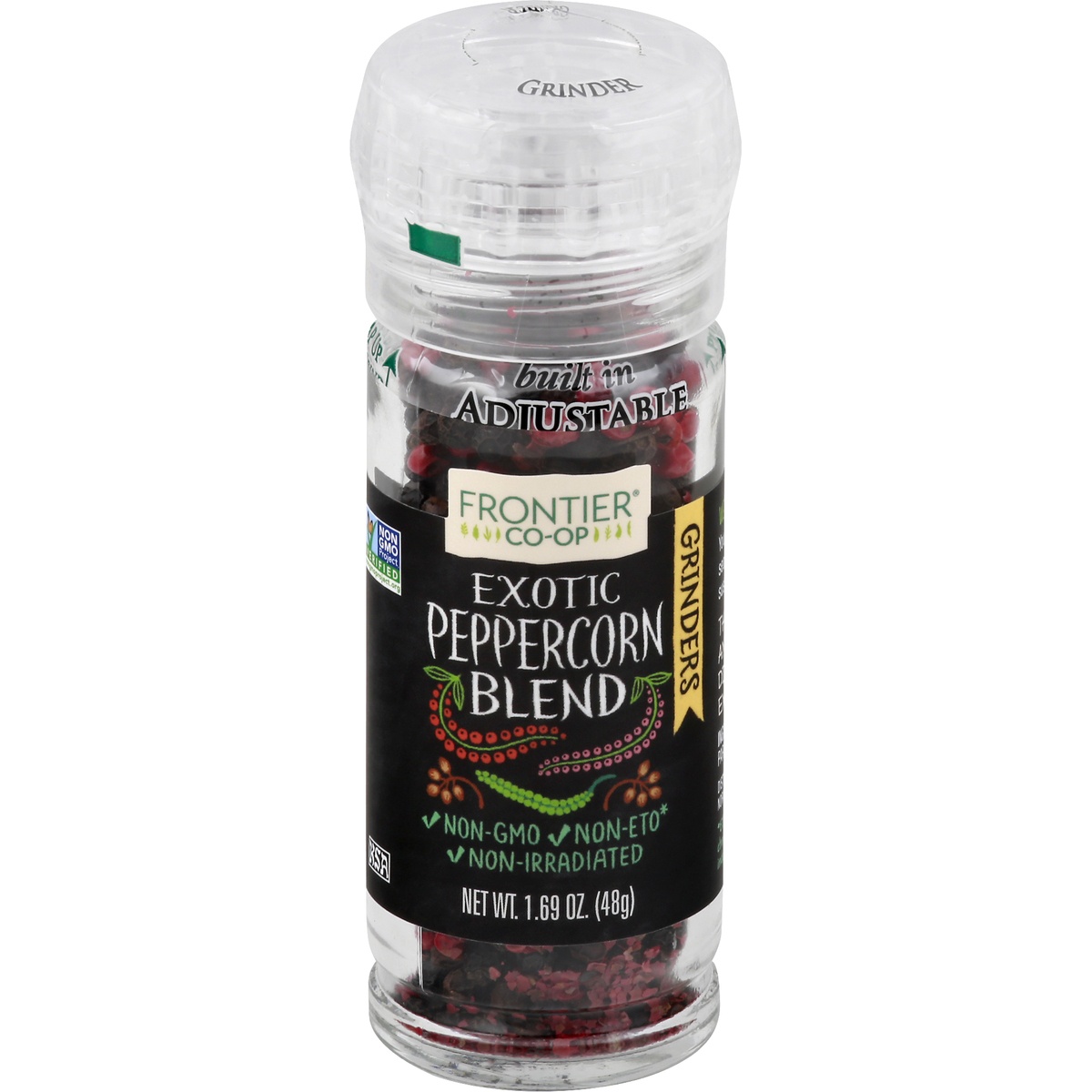 slide 1 of 1, Frontier Co-Op Exotic Peppercorn Blend, 1.69 oz