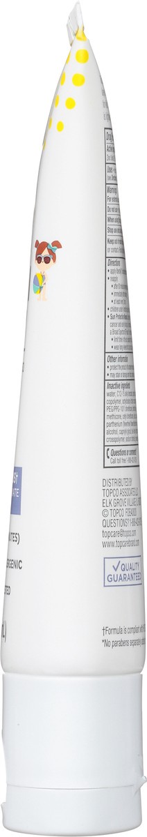 slide 8 of 9, TopCare Everyday Kids Mineral Broad Spectrum SPF 50 Sunscreen Lotion 3 fl oz, 3 oz