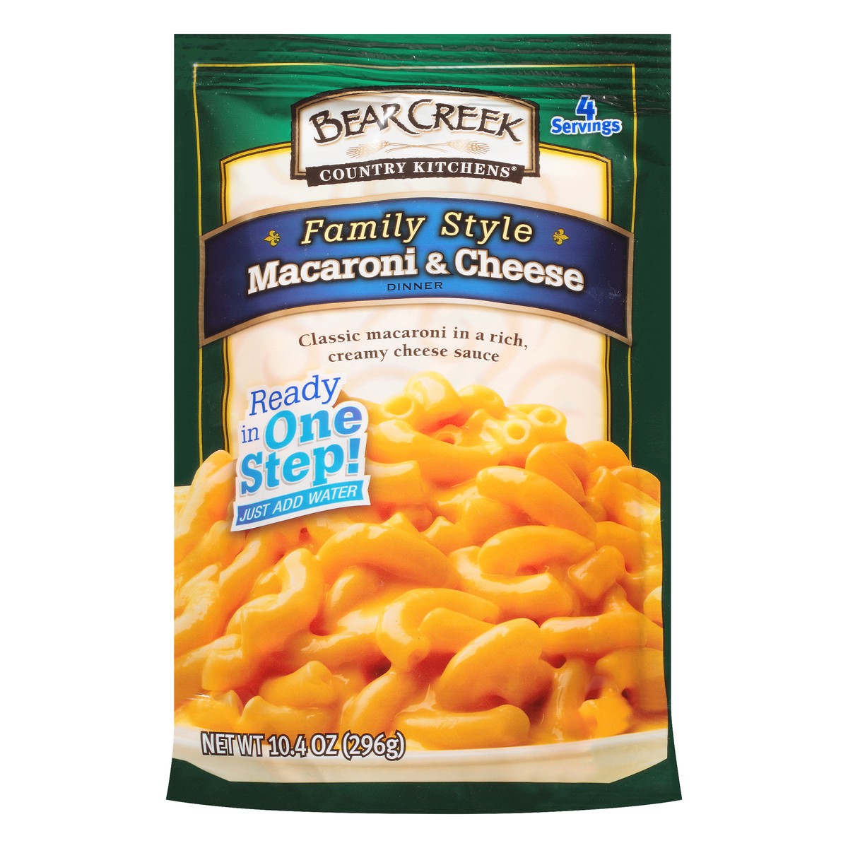 slide 11 of 12, Bear Creek Country Kitchens Family Style Macaroni & Cheese 10.4 oz. Bag, 10.4 oz