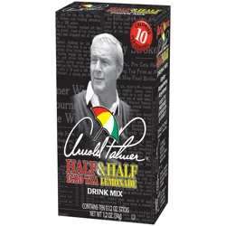 AriZona Half & Half Iced Tea Lemonade Drink Mix 10 - 0.12 oz Sticks